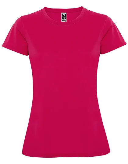 Dames Sportshirt Montecarlo Roly CA0423 in Dames Sportshirt Montecarlo Roly CA0423 - Rosette