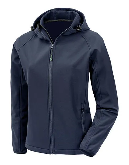 Dames Softshell Jas Recycled Result R911F in Dames Softshell Jas Recycled Result R911F Navy