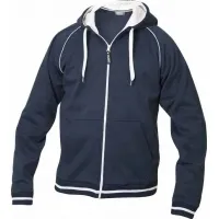 Hooded sweater met rits Clique Gerry 021051 productfoto