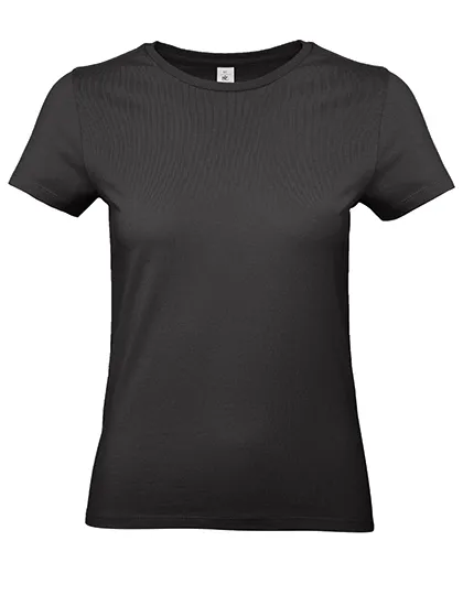Dames T-shirt B&C E190 TW04T in Dames T-shirt B&C E190 TW04T - Black