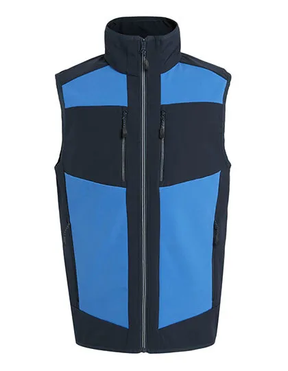 Heren Bodywarmer E-Volve Softshell Regatta TRA907 in Heren Bodywarmer E-Volve Softshell Regatta TRA907 strong blue-navy