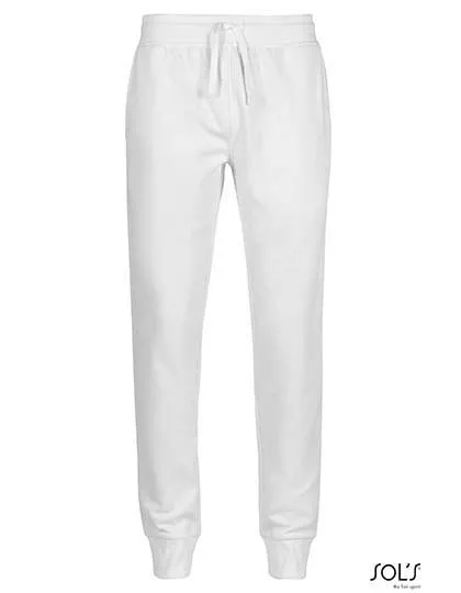 Dames Joggingbroek slim Fit Sol's 02085 in Wit