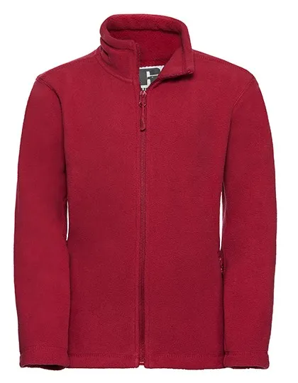 Kinder Fleece jas outdoor Russel R-870B-0 productfoto