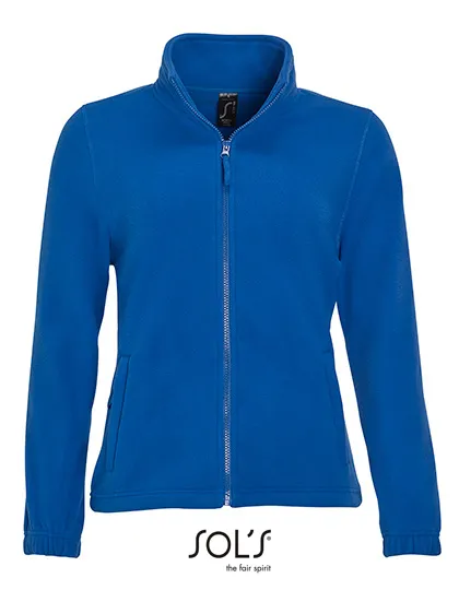 Dames Fleece Vest Sols North 54500 in Dames Fleece Vest Sols North 54500 Royal Blue