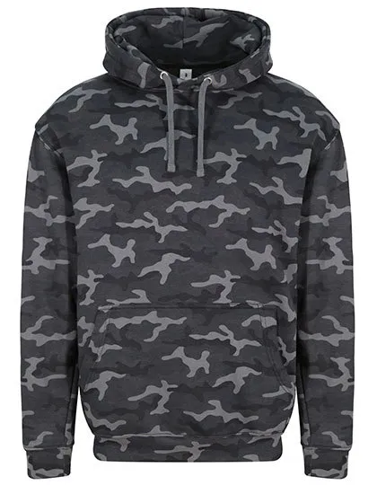 Camouflage Hoodie AWDis JH014 in Camouflage Hoodie AWDis JH014 Black - Camo