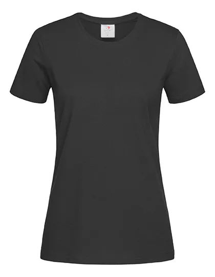 Dames T-shirt Comfort-T Stedman ST2160 in Dames T-shirt Comfort-T Stedman ST2160 - Black Opal
