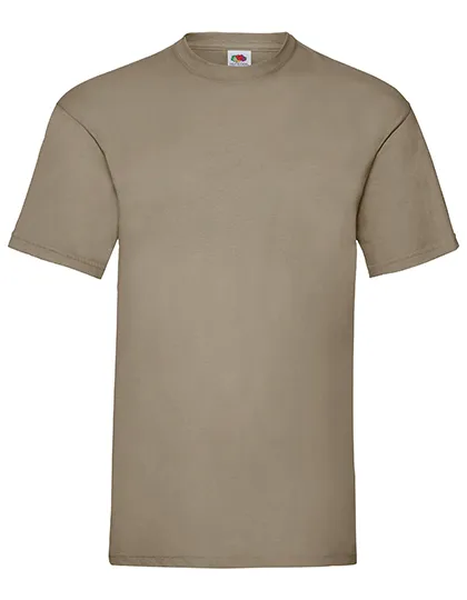 T-shirts Fruit of the Loom Value weight 61-036-0 in T-shirts Fruit of the Loom Value weight 61-036-0 - Khaki