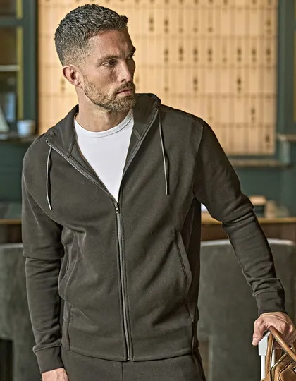 Hoodie Full Zip Ribbed Interlock Tee Jays 5508