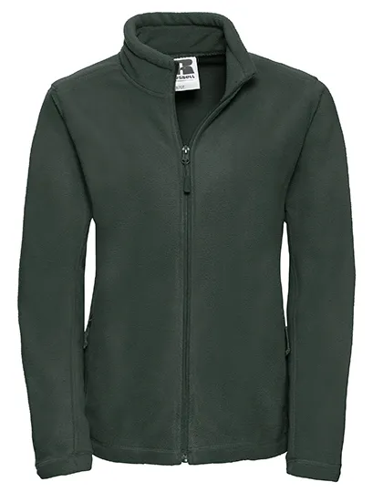 Dames Fleece Vest Russell R-870F-0 in Dames Fleece Vest Russell R-870F-0 Bottle Green