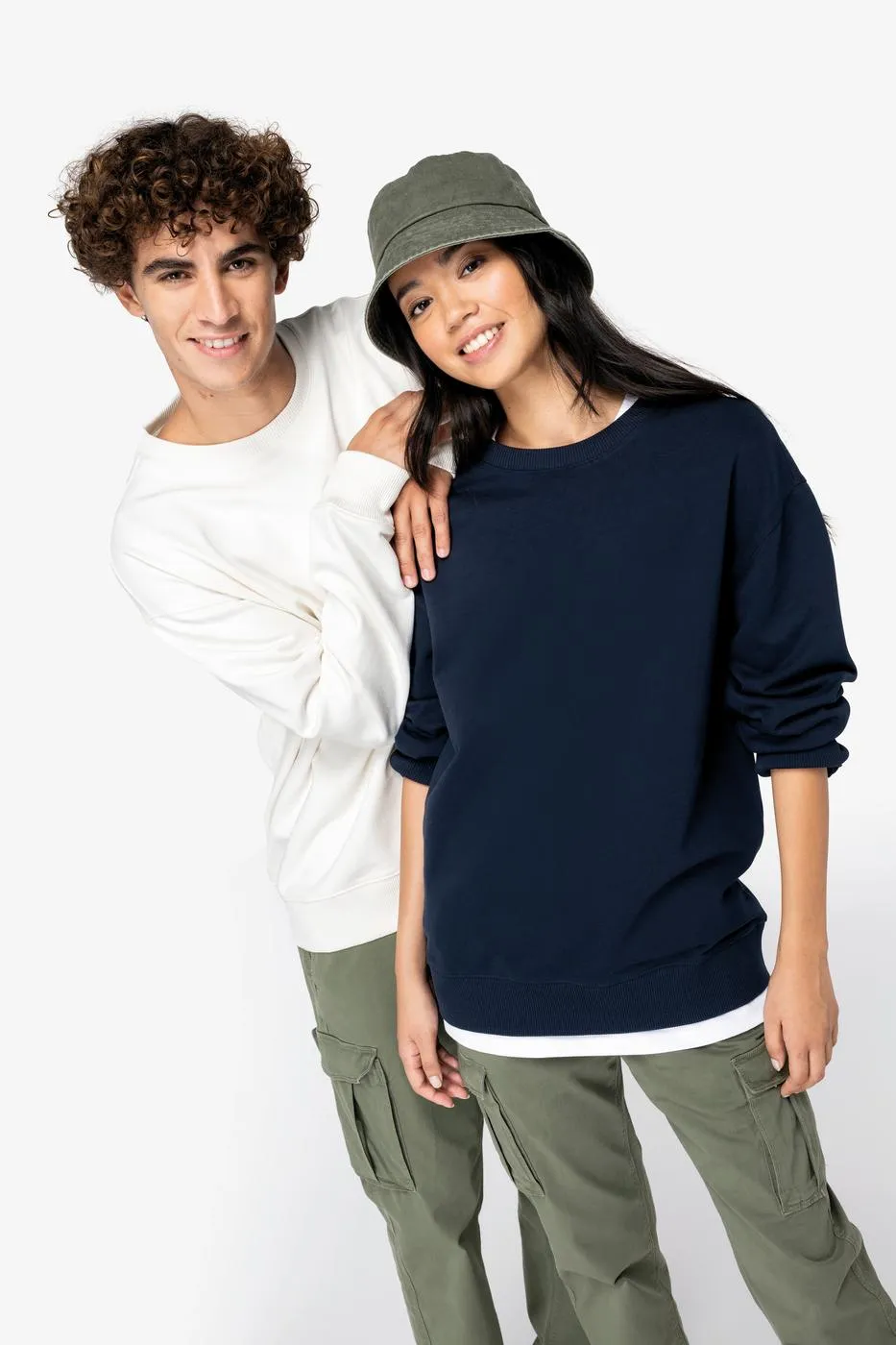 Heren Hooded Sweater Stanley Stella Mixer Full Zip STSU205 productfoto