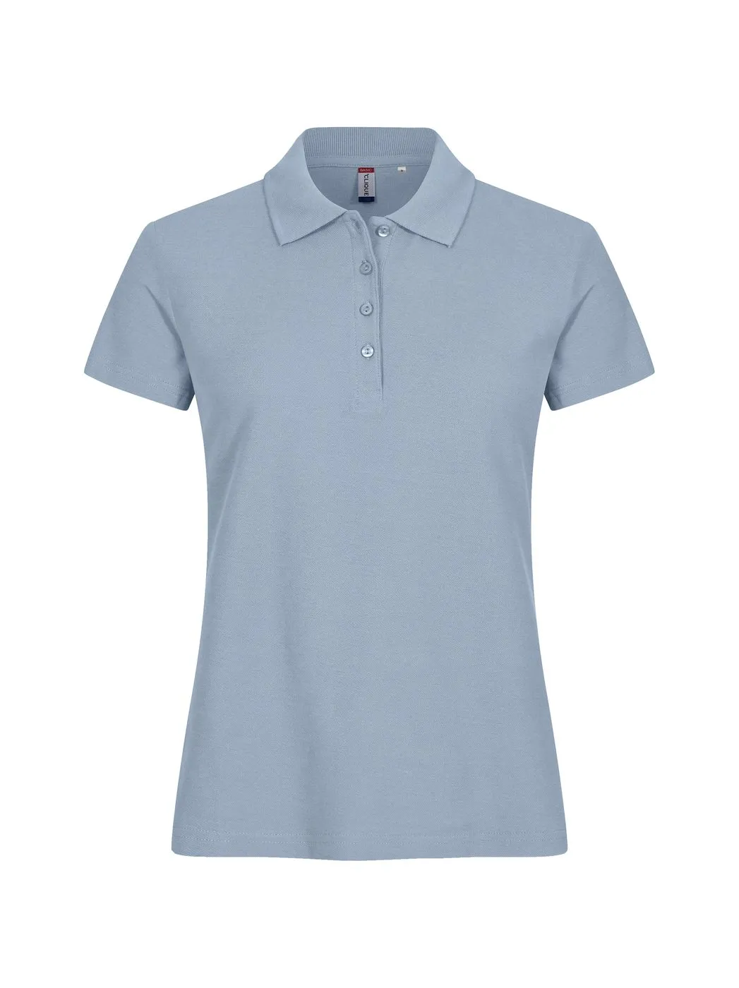Dames Polo Clique Basic 028231 in Zacht Blauw