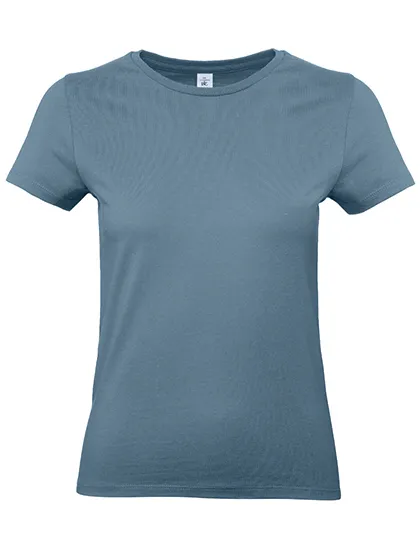 Dames T-shirt B&C E190 TW04T in Dames T-shirt B&C E190 TW04T - Stone Blue
