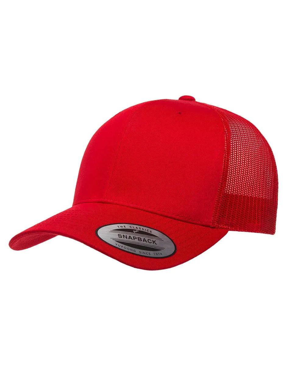 Truckers Cap Retro Yupoong 6606 productfoto