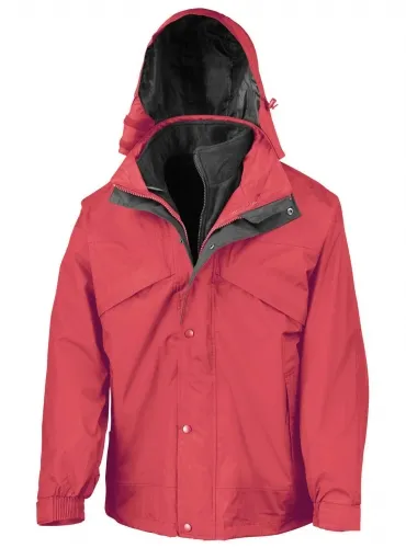 Heren Jas 3-in-1 with Fleece Result R068X productfoto