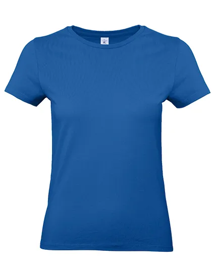 Dames T-shirt B&C E190 TW04T in Dames T-shirt B&C E190 TW04T - Royal Blue