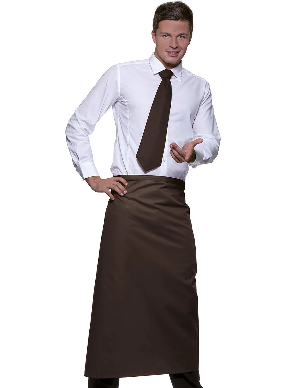 Lange Schort Apron Karlowsky Ibiza productfoto