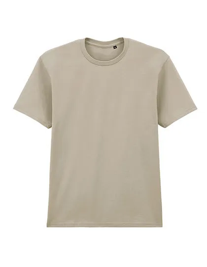 Heren T-shirt Gildan Softstyle Midweight in Sand
