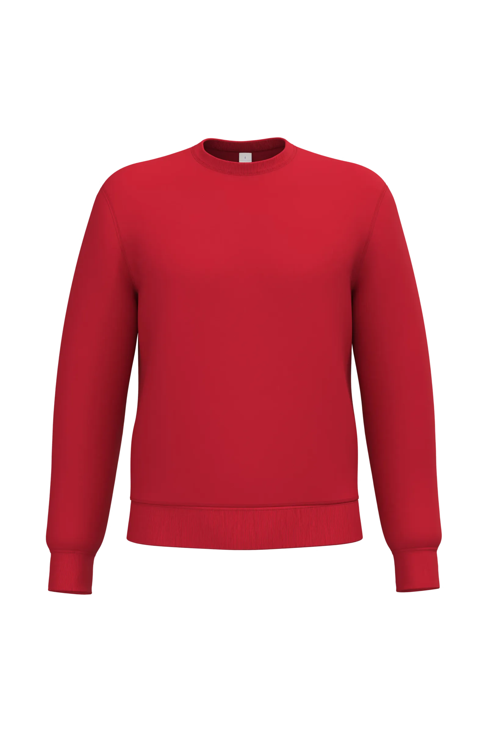 Goedkope Sweater iDeal Basic Brand IB400 in Goedkope Sweater iDeal Basic Brand IB400 Rood