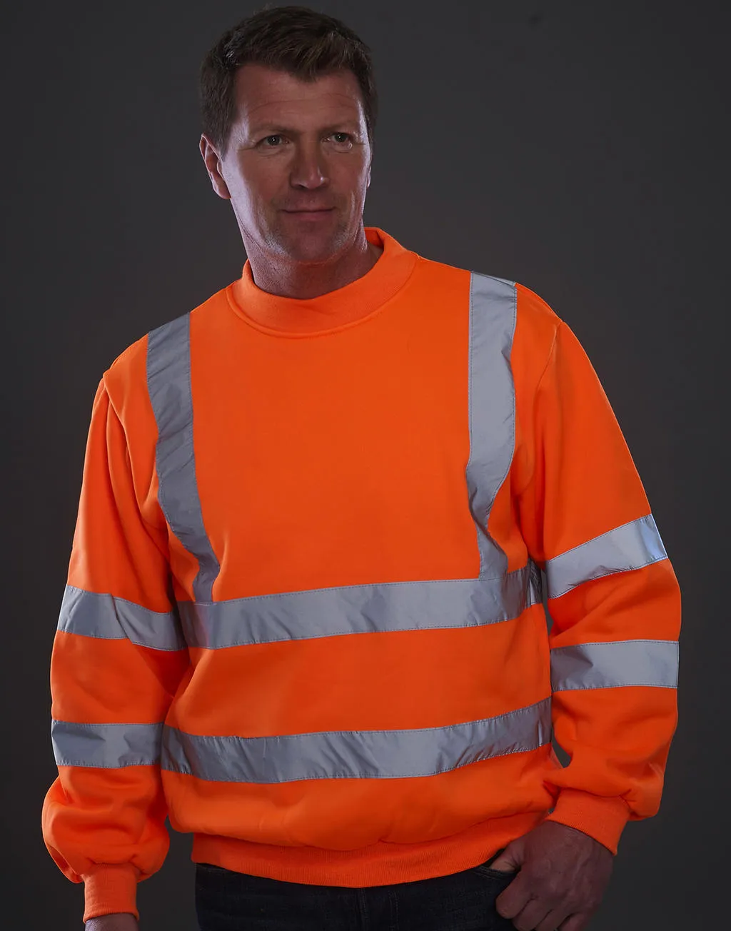 High Visibility Werktruien borduren productfoto