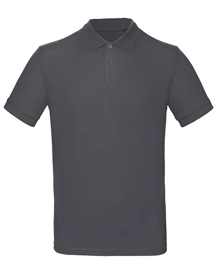 Heren Polo Inspire B&C PM430 in Heren Polo Inspire B&C PM430 Dark Grey