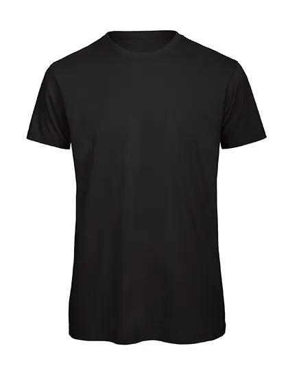 Heren T-shirt B&C TM042 Inspire in Heren T-shirt B&C TM042 Inspire - Black