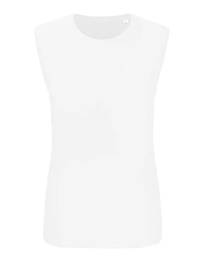 Dames Tanktop Organisch Mantis M82 in Dames Tanktop Organisch Mantis M82 - White