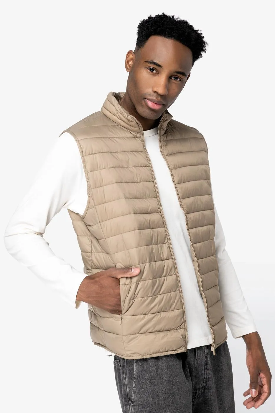 Heren Bodywarmers borduren