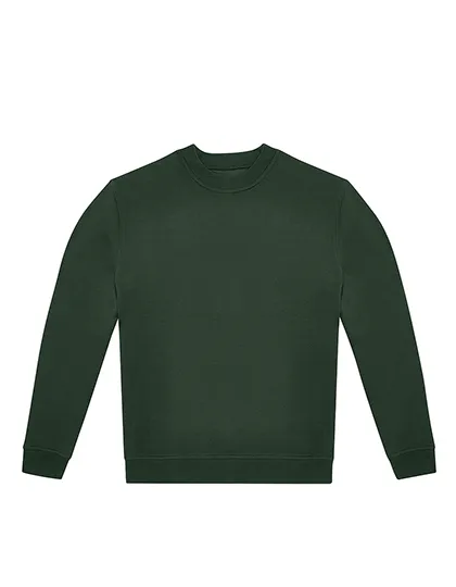Heren Sweater B&C ID.222 Crew WG007 in Heren Sweater B&C ID.222 Crew WG007 Forrest Green