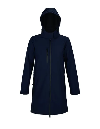 Dames Softshell Jas extra lang NEOBLU 03794 productfoto
