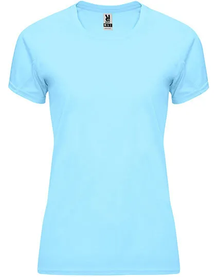 Dames Sportshirt Bahrain Roly CA0408 in Dames Sportshirt Bahrain Roly CA0408 - Sky Blue