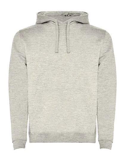 Heren Hooded Sweater Urban Rolly SU1067 in Heren Hooded Sweater Urban Rolly SU1067 Ash White Melange