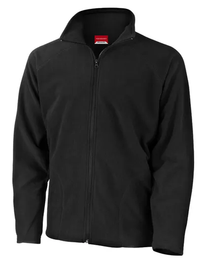 Heren Fleece Vest Result Micron R114X in Heren Fleece Vest Result Micron R114X Zwart