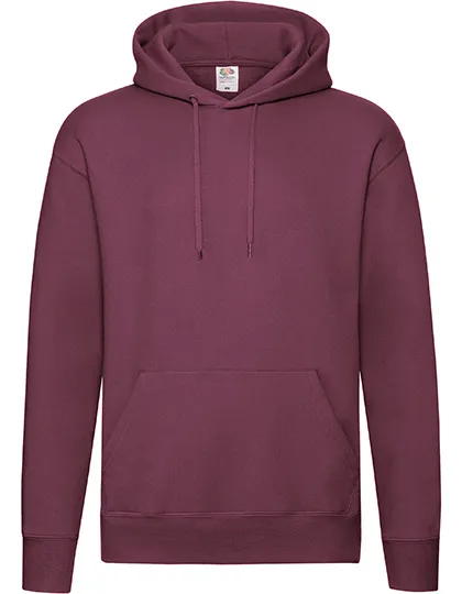 Heren Hoodie Premium FOTL 62-152-0 in Heren Hoodie Premium FOTL 62-152-0 Burgundy