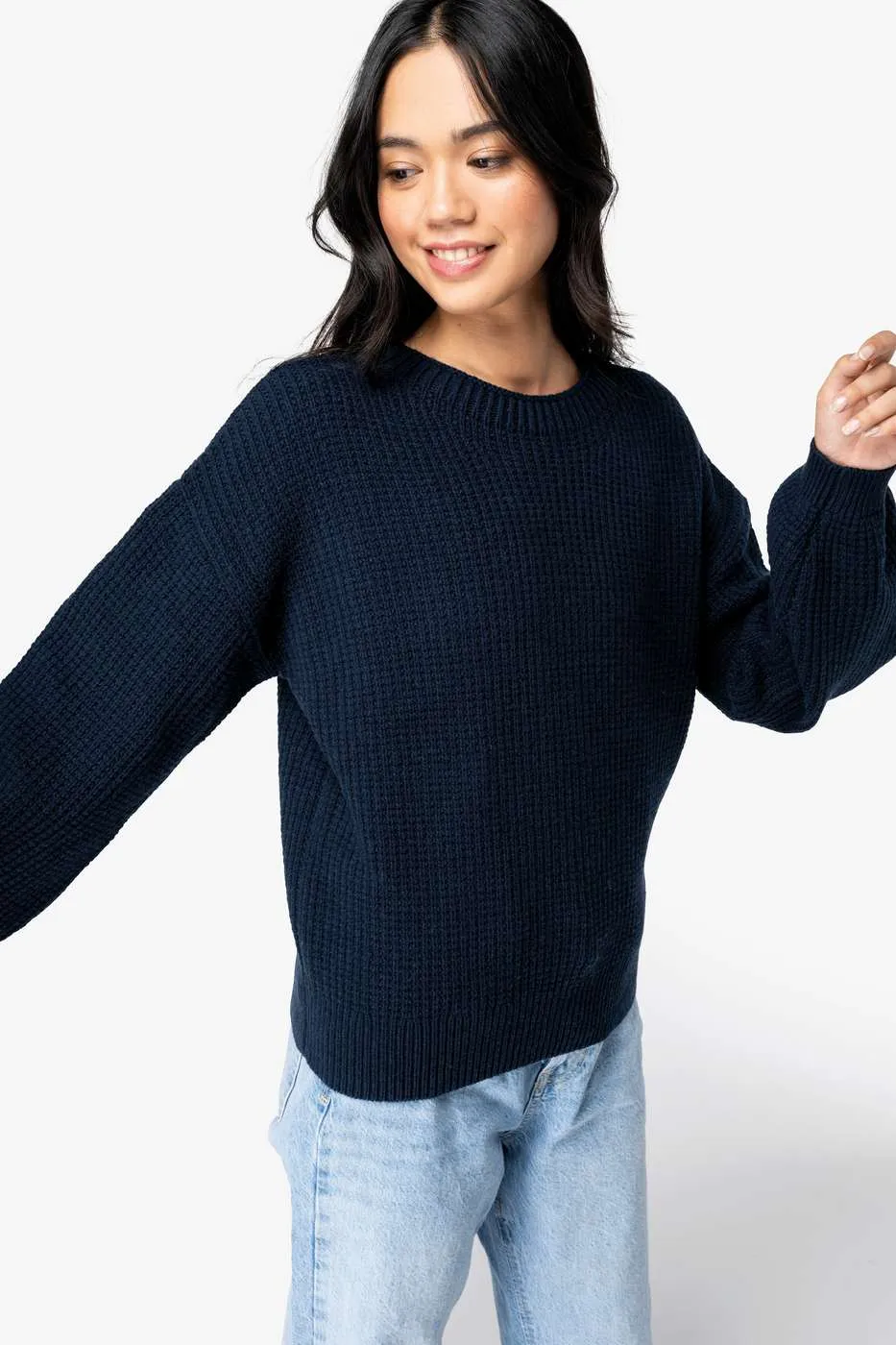 Heren Hoodie met Rits B&C Influence WG003 productfoto