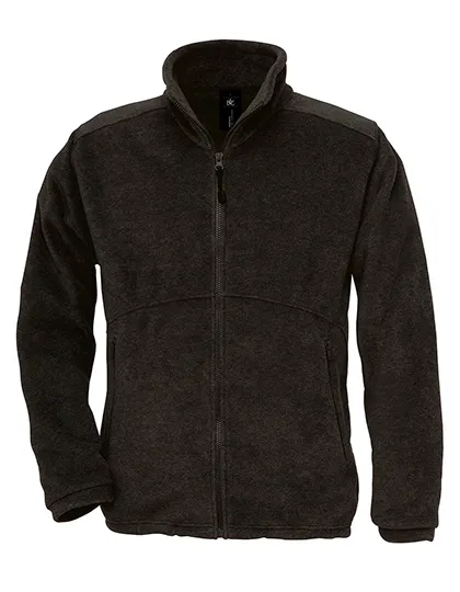 Heren Fleece Vest B&C Icewalker FU703 in Heren Fleece Vest B&C Icewalker FU703 Black
