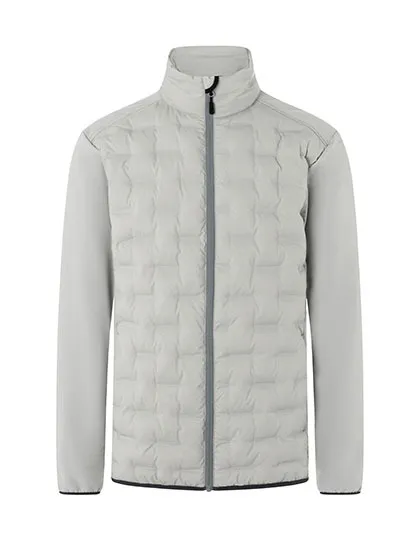 Heren Fleece Jas Karlowsky JM 12 in Heren Fleece Jas Karlowsky JM 12 Light Grey