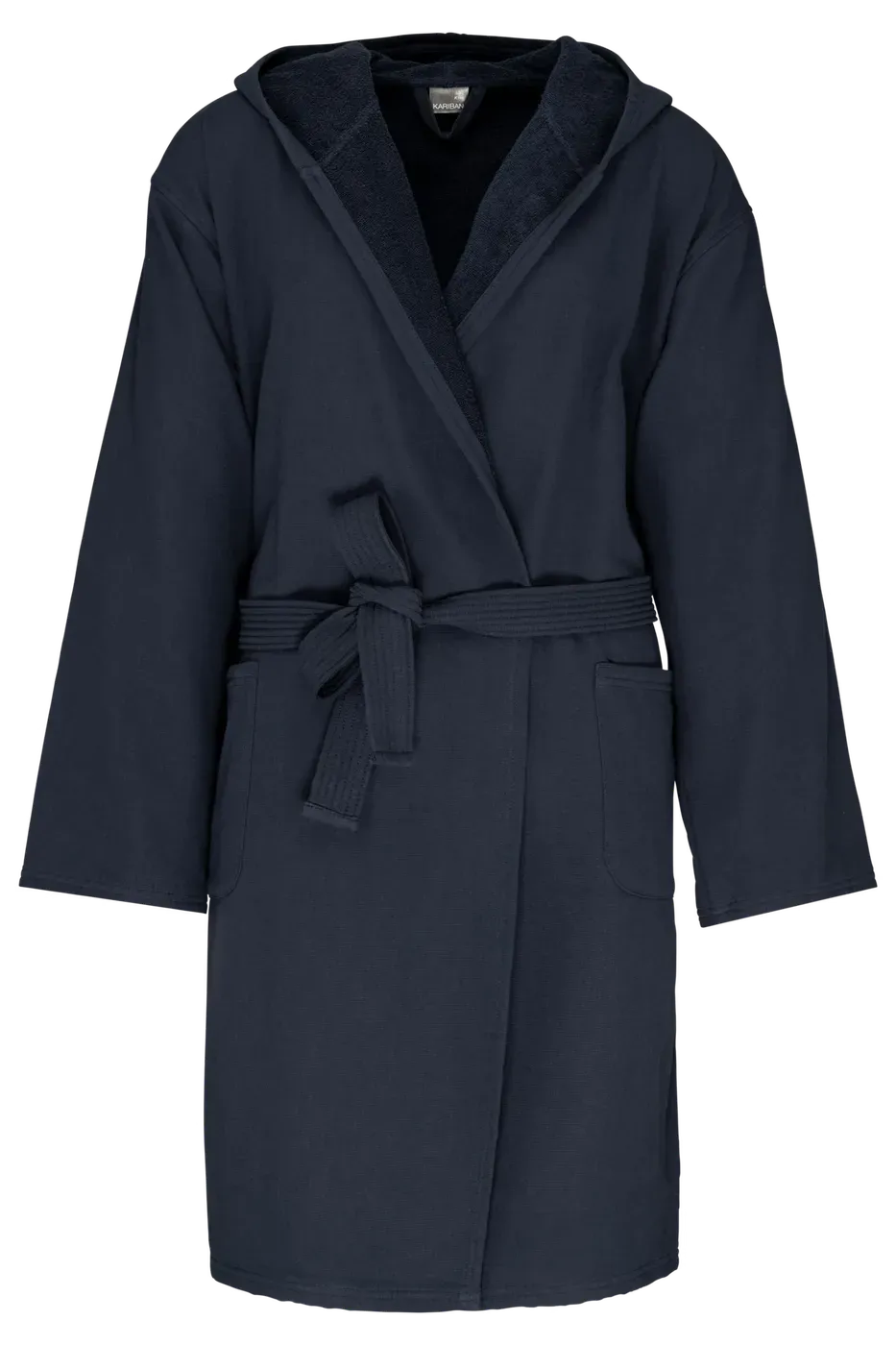 Badjas met Capuchon Kariban K140 in Badjas met Capuchon Kariban K140 Navy