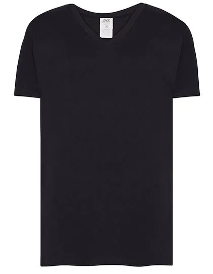 Heren T-shirt V hals JHK Urban productfoto