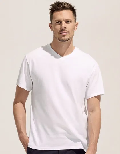 Heren T-shirt Sols V-Neck Victory