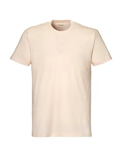 Uniseks T-shirt Utopic UT23004 in Uniseks T-shirt Utopic UT23004 - Natural