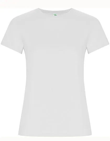 Dames T-shirt Roly Golden Organic CA6696 in Dames T-shirt Roly Golden Organic CA6696 - White