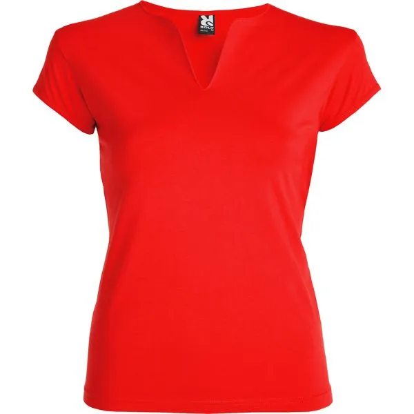 Dames T-shirt Belice Roly CA6532 in rood