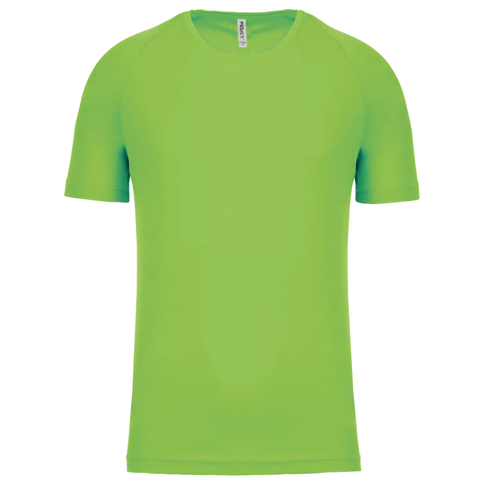 Heren Sportshirt Proact PA438 in Heren Sportshirt Proact PA438 - Lime