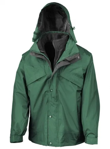 Heren Jas 3-in-1 with Fleece Result R068X productfoto