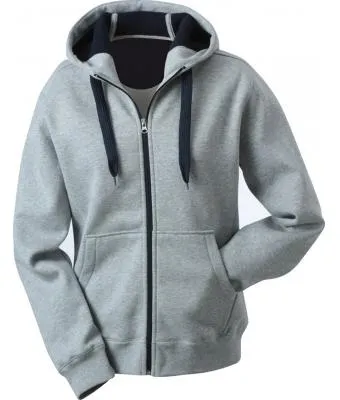 Hooded sweater binnenzijde fleece JN355 productfoto