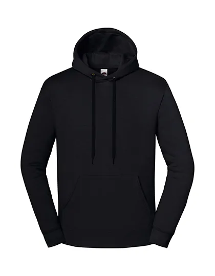 Heren Hoodie Fruit of the Loom Iconic Premium 0622840 in Heren Hoodie Fruit of the Loom Iconic Premium 0622840 Zwart