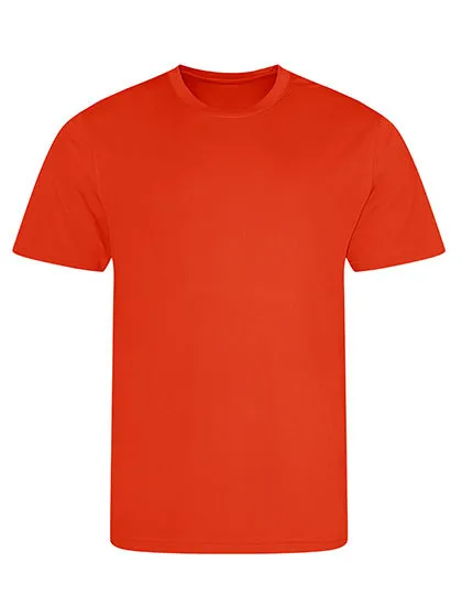 Heren Sportshirt AWDis JC001 in Heren Sportshirt AWDis JC001 Orange Flame