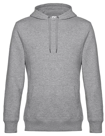 Heren Hooded Sweater B&C KING WU02K in Heren Hoodie B&C KING WU02K Heather Grey