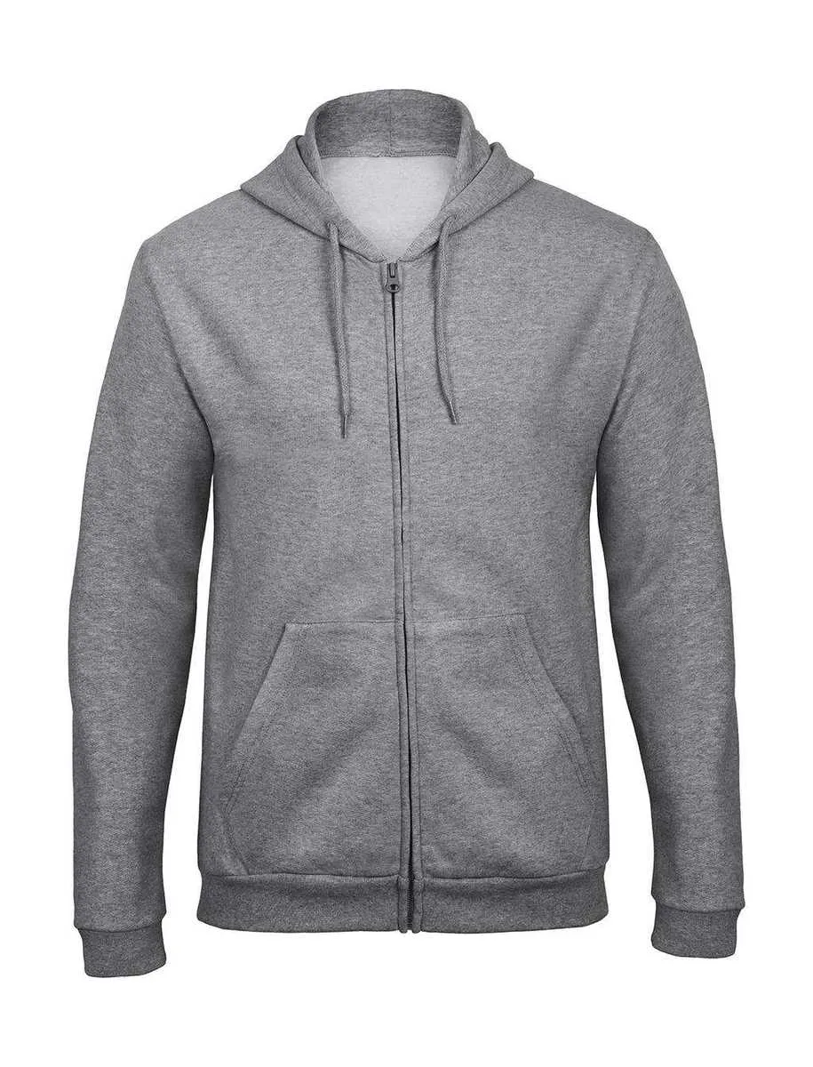 Heren Hoodie met rits B&C WUI25 ID.205 productfoto