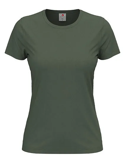 Dames T-shirt Classic-T Fitted Stedman ST2600 in Dames T-shirt Classic-T Fitted Stedman ST2600 - Real Grey